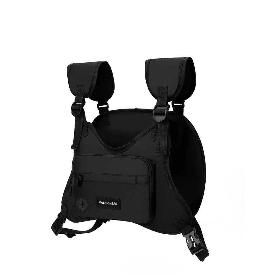 KINGMEN 🎒 กระเป๋าคาดอก กระเป๋าเสื้อกั๊กอเนกประสงค์ กระเป๋าเป้ พร้อมส่ง - รูปที่ 3