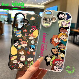 สำหรับ Vivo เคส Y200 Y20 Y20s Y12s Y12A ติดกระดาษน้ำตกการ์ตูน Y17 Y12 Y15 Y11 Y12i Y15A โทรศัพท์วิโว่ V40 V40PRO Y18