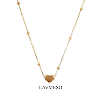 รักลูกปัดจี้สร้อยคอผู้หญิงประณีตที่เรียบง่ายกระดูกไหปลาร้าโซ…