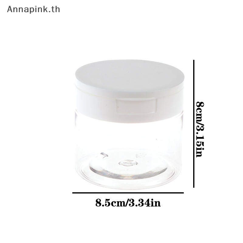 Annapink.th Face Cream Jar 280ml ขวดเปล่า Palstic Facial Mask ปากกว้าง Flap Bottle เครื่องสําอางขวดรีฟิล Skincare EN