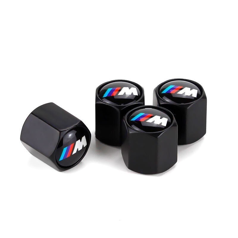 HZ BMW ก้านวาล์วสําหรับ BMW BMW 4 ชิ้นโลหะล้อรถยางวาล์ว Stem สําหรับ BMW X1 X3 M3 M5 X1 X5 X6 Z4 3 5