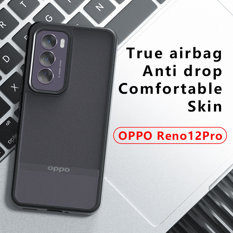 Boys Men Cool Matte Frosted Case สําหรับ OPPO Reno 12 Pro 5G