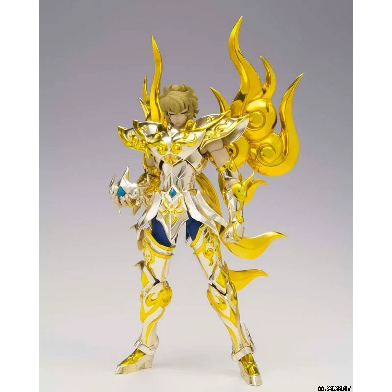 Bandai เวอร์ชั่นญี่ปุ่น Saint Cloth Myth Saint Seiya EX Golden Soul God Leo Elia ของแท้