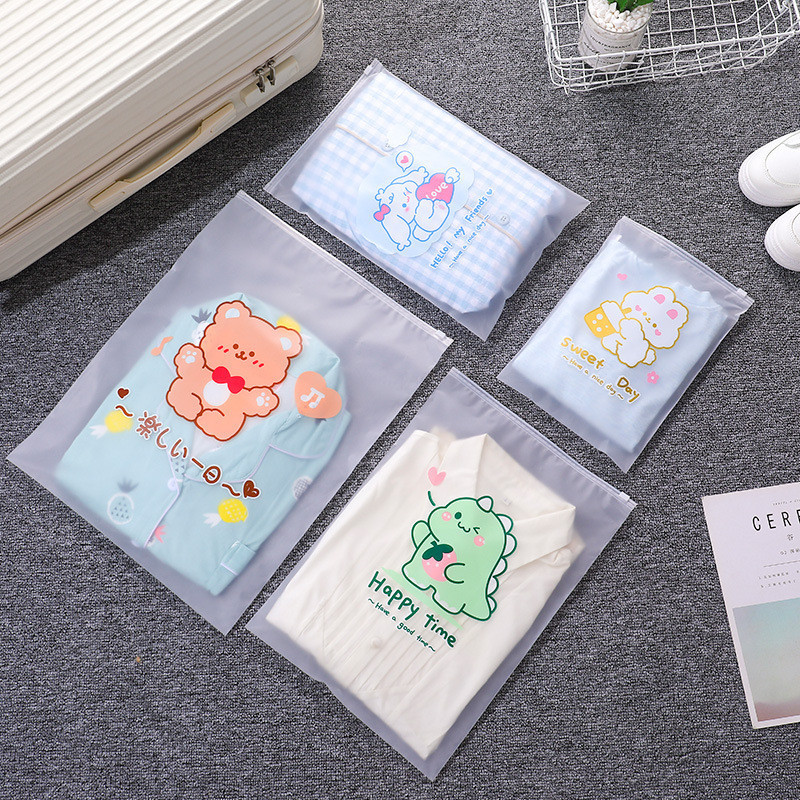 H33 ถุงซิปล็อก ถุงจัดระเบียบกระเป๋าเดินทาง ใช้งานง่าย พกพาสะดวก พร้อมส่ง