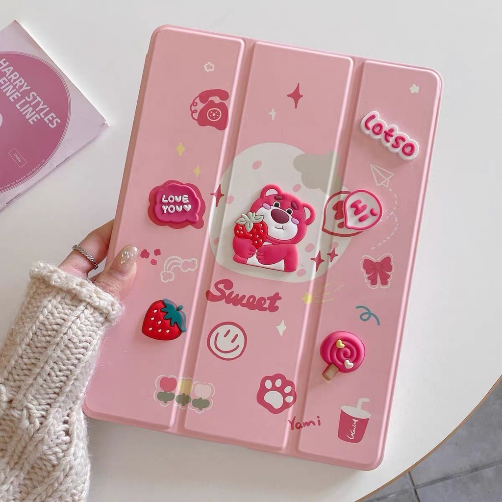 010.เคสฝาพับ เคส สําหรับ ไอแพด iPad  Air 4/5 10.9 Gen10 2022 Gen 7/8/9 10.2  มีช่องใส่ปากกา เคสหนัง ราคา ถูกที่สุด ดีลบีเคเค แกลเลอรีภาพที่ 7