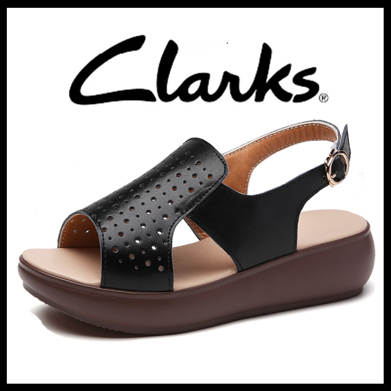 Ready STOCK รองเท้าผู้หญิง รองเท้าหนังลําลองผู้หญิง Clarks_ สุภาพสตรีรองเท้า Boat Shoes Flat Shoes ผ