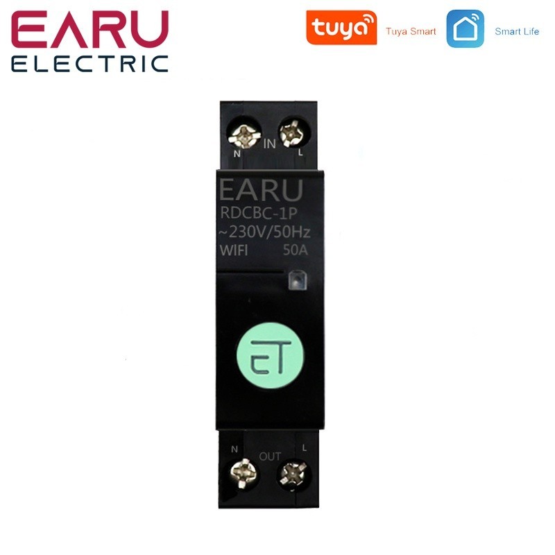 ✰1P N TUYA ZIGBEE WIFI Smart Circuit Breaker Switch Time Timer Relay Switch Smart Home House Voice R