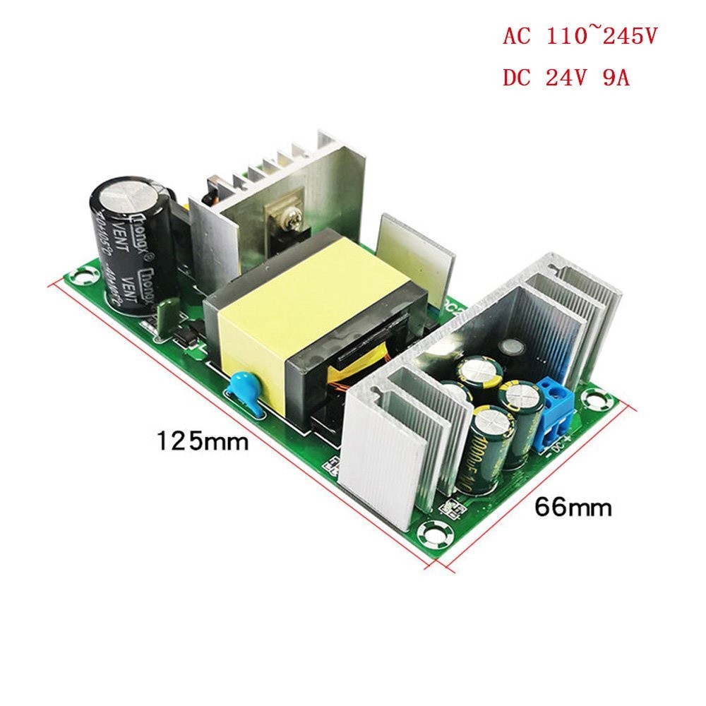 ✧220W power switching power supply board module 24V 9A power supply bare board AC-DC isolated power