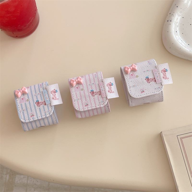 Graffiti puppy สําหรับ Airpods 1/2 3 Pro Pro2 pro3 Airpods4 ชุดหูฟังไร้สายบลูทูธป้องกันกรณี AirPods Pro i3 i4 pro3 หูฟังป้องกันกรณี - รูปที่ 4