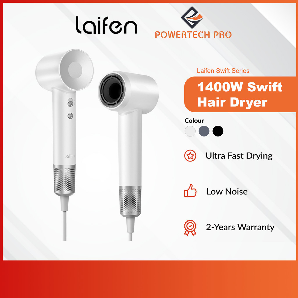 เครื่องเป่าผม Laifen Swift พร้อมไอออนลบ 2 สปีด (SLF-SWIFT) - มีให้เลือกหลายสี