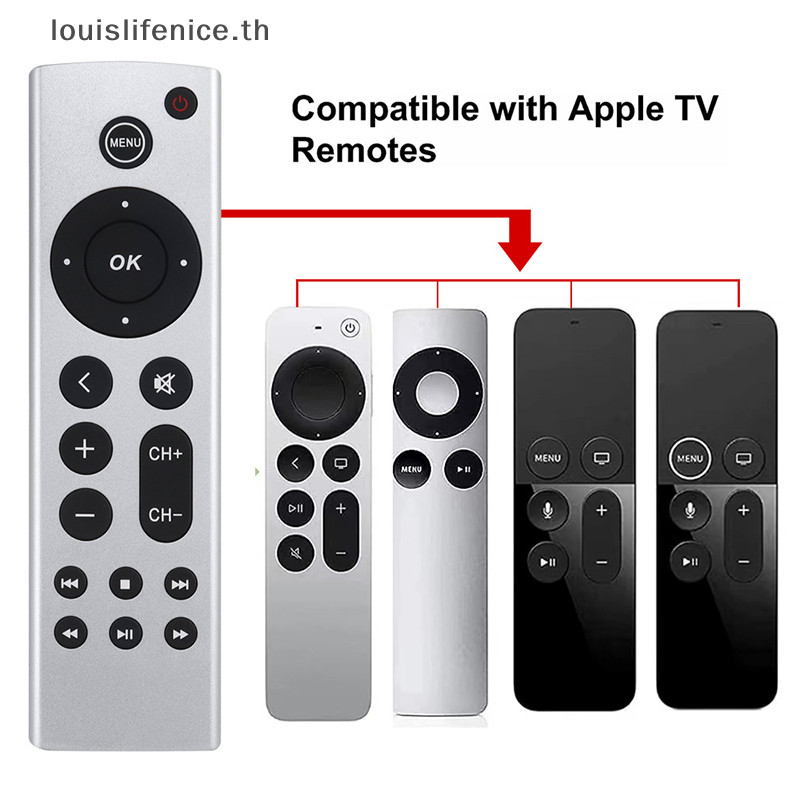 LNTH Universal เปลี่ยนรีโมทคอนโทรลสําหรับรีโมทคอนโทรลทีวี 4K/HD A2169 A1842 A1625 A1427 ไม่มีเสียงร้อน