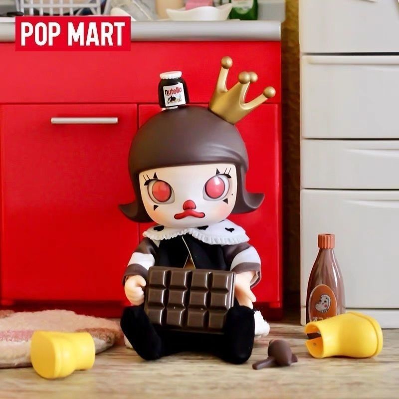 [สินค้าของแท้] Popmart molly Jasmine Saucer Killer bjd ตุ๊กตาอินเทรนด์ Action Figure Big Baby