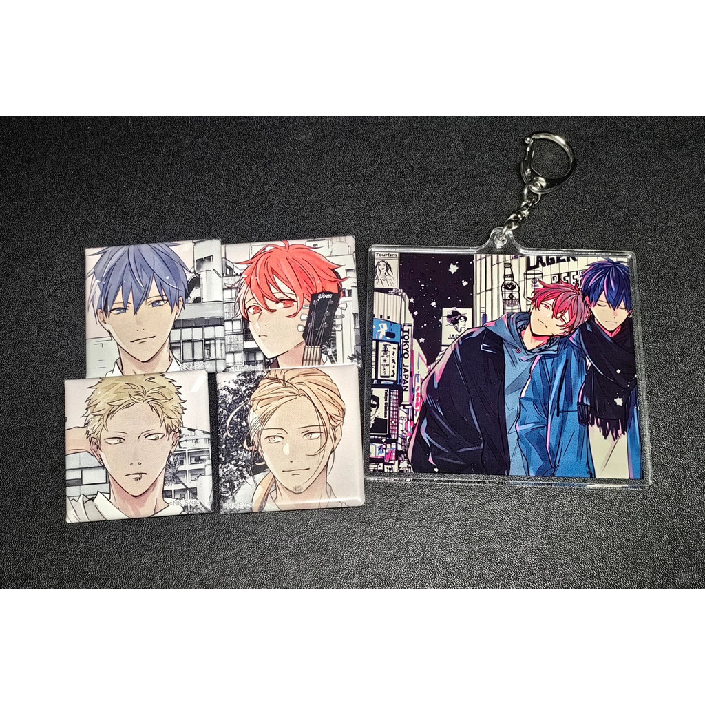 Given อะนิเมะ KeyChain ผู้หญิงพวงกุญแจสําหรับชายแหวนอะคริลิคพวงกุญแจรถ party จี้ญี่ปุ่น Cos สาวของขวัญ Uenoyama Ritsuka