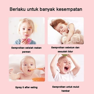 สเปรย์ป้องกันฟันผุ ปกป้องฟันของเด็ก เหมาะสำหรับเด็กอายุ 1-12 ปี Tooth Spray Children Baby Tooth Cleaning