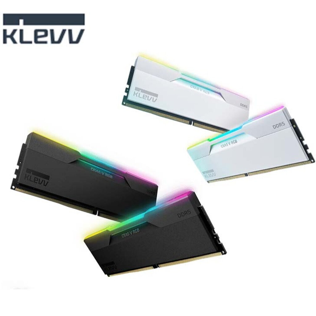 DDR5 KLEVV Cras V RGB 48GB/6000Mhz (2x24GB) CL30 Intel XMP 3.0 / AMD EXPO Ready รับประกัน Lifetime ศ