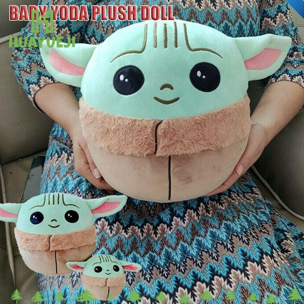 Yueji หมอนตุ๊กตาเด็ก Yoda 13/26 ซม.Squishmallow ของขวัญเด็ก Star Wars