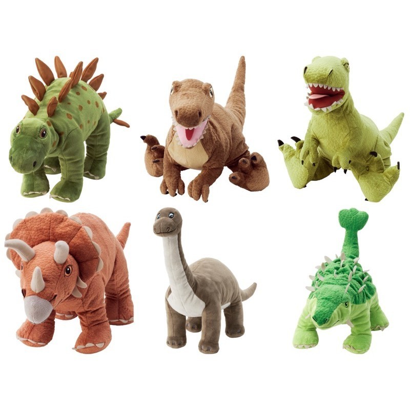 ห้อยกระเป๋า ตุ๊กตา ไดโนเสาร์ Dainosaur IKEA 🌈 รุ่นแยตเตลีค ตุ๊กตาไดโนเสาร์ ตุ๊กตาอิเกีย ตุ๊กตาikea ไ