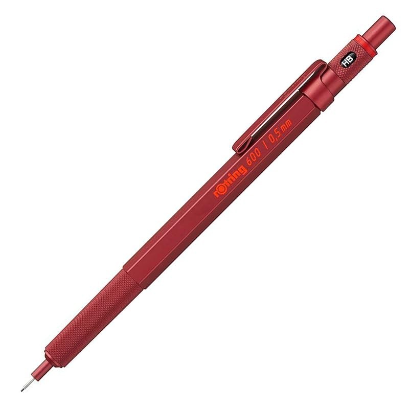 Mechanical pencil 600 2114264 0.5mm Red
Rotring pencil
Premium writing tool
Technical drawing pen