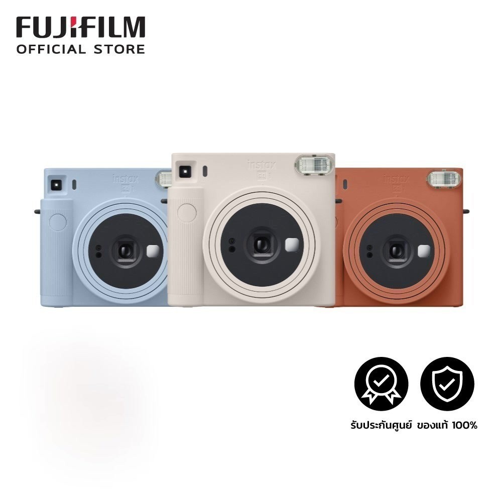 Instax SQ1 กล้องฟิล์มอินสแตนท์ ขนาดฟิล์ม 1:1เลนส์ ส่วนประกอบ 2 ชิ้น, องค์ประกอบ 2 ชิ้น, f = 65.75 mm, 1:12.6