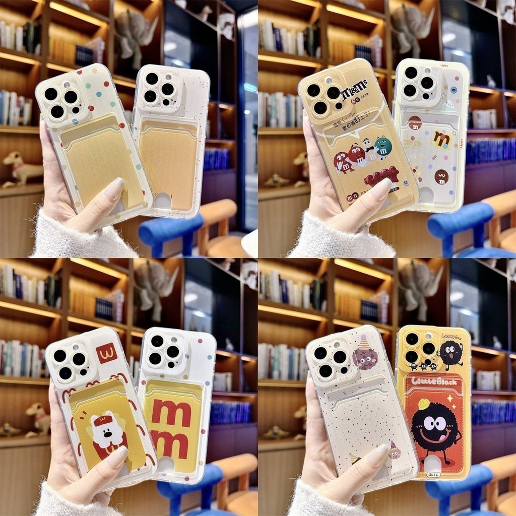 ขนาดใหญ่ M และลูกบอลน่ารักเคสถ่านหินกันกระแทกเคสโทรศัพท์ OPPO Reno 5 6 7 8 PRO 5Z 6Z 7Z 8Z 5G 8T Ren