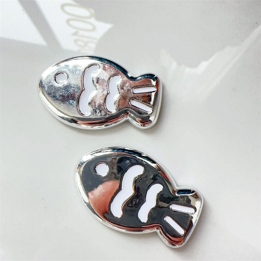 10ชิ้น/เซ็ตชุบเงินโบว์ผูกห้าชี้ดาวรักเรซิ่นสําหรับครีมเจลกรณีโทรศัพท์กระเป๋าหลุมรองเท้าวัสดุตกแต่ง - รูปที่ 7