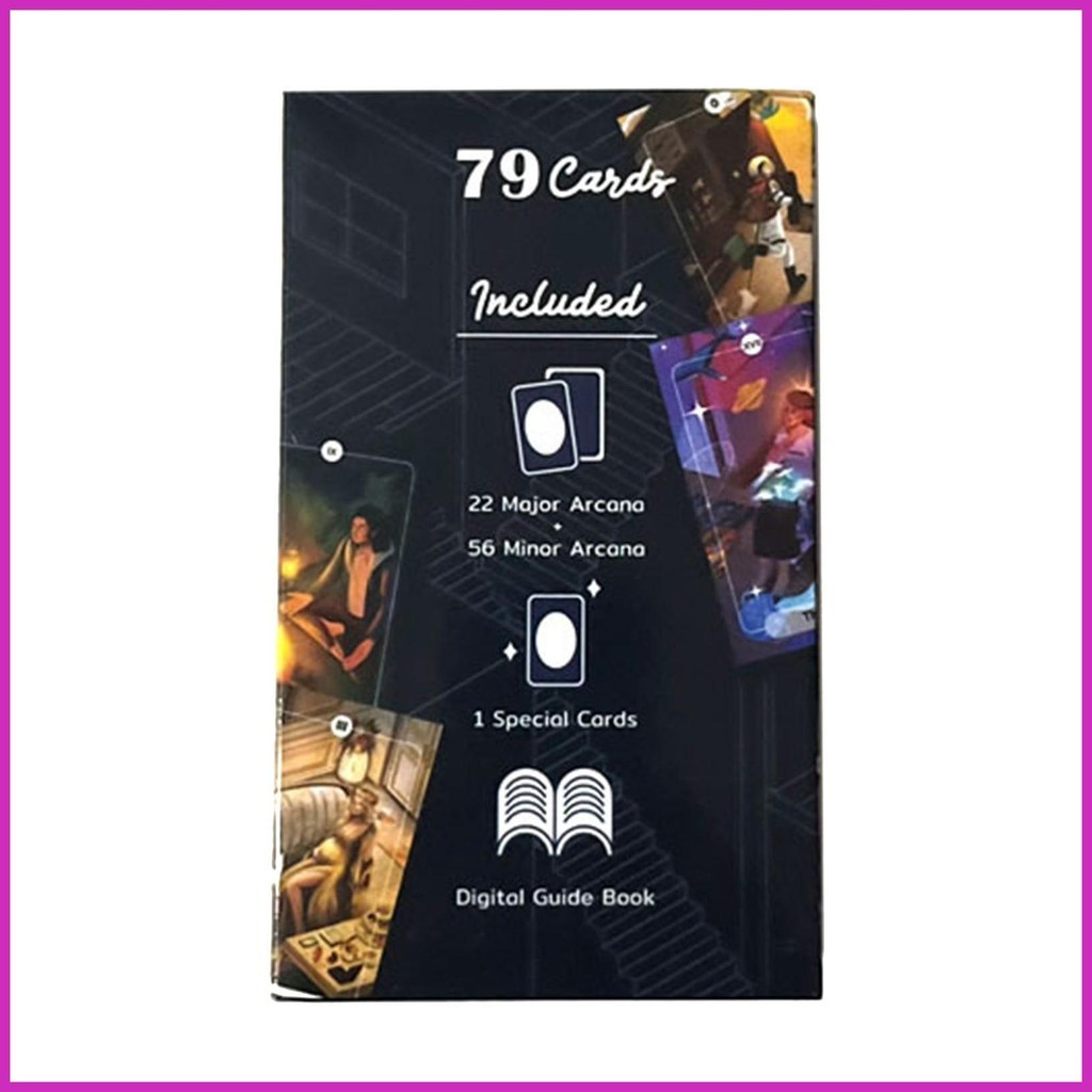 78 Stories ไพ่ทาโรต์เกม 78 Stories Casual Divination Tarot Card Full ภาษาอังกฤษเกมกระดานของเล่นสําหรับเพื่อน verasath