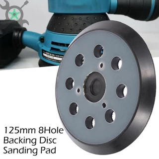 แผ่นกระดาษทราย ใบเจียรเหล็ก เปลี่ยน 5 "8 หลุมแผ่นขัด Pad สุ่ม Orbital Sander แผ่นกระดาษทราย Hook Loop Pad
