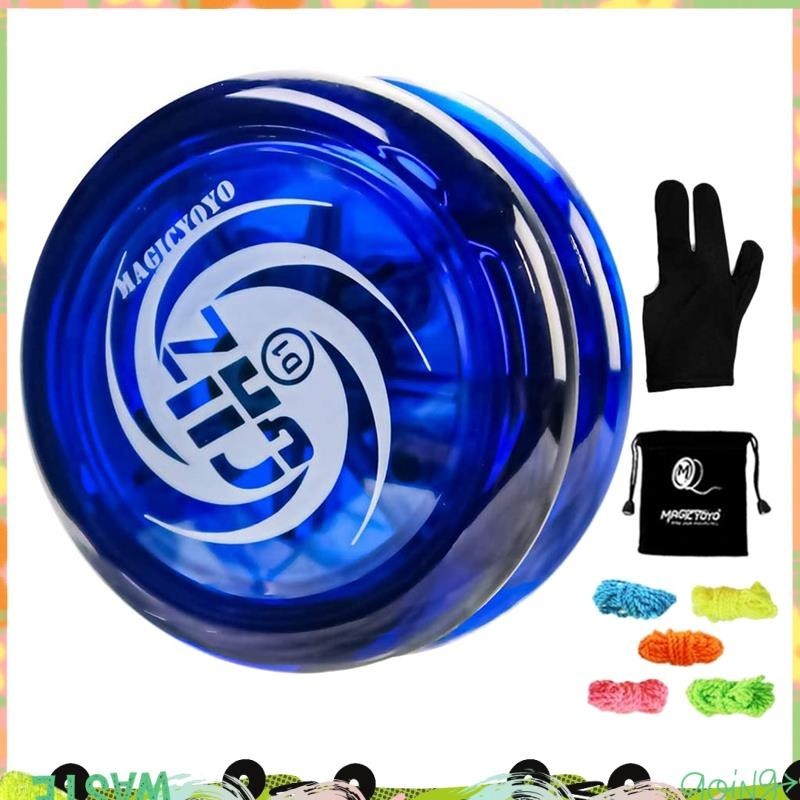 Super Responsive Yoyo GHZ, Professional Yoyo Looping Yoyos สําหรับเด็กเริ่มต้นด้วยสาย Yoyo + ถุงมือ 