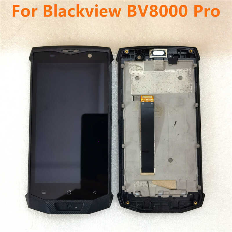 Used Original For Blackview BV8000 Pro LCD Display Touch Screen Sensor Digiziter Assembly Replace