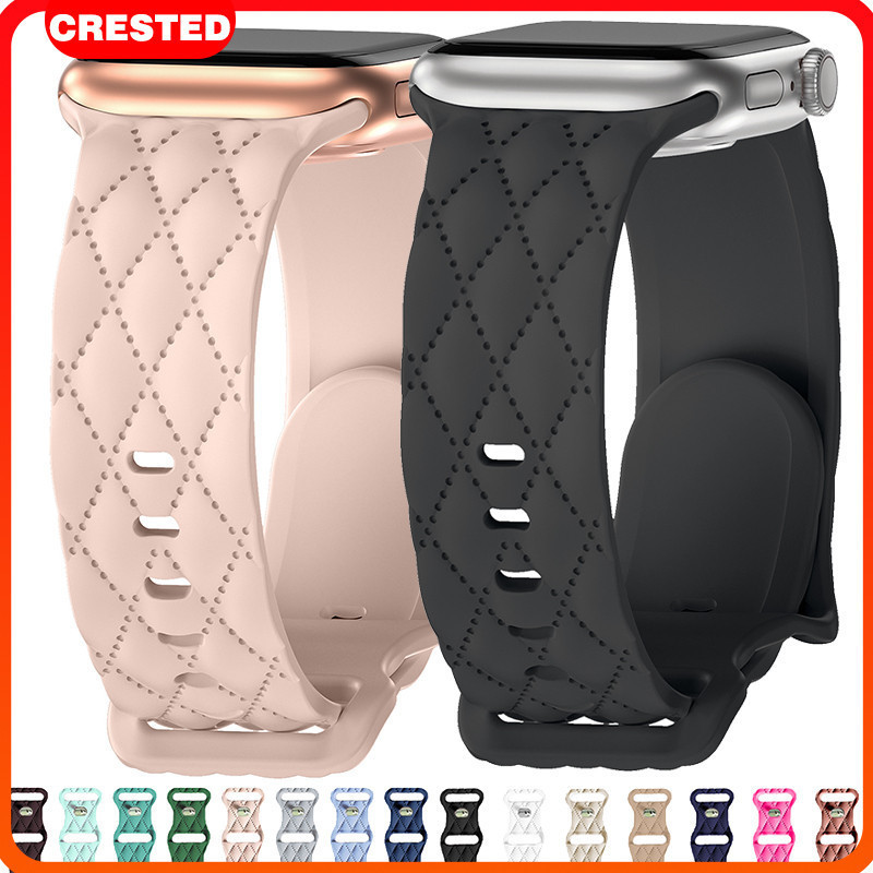 สายรัดซิลิโคนสำหรับ IWatch Apple Watch Ultra/SE 3 2 49 46 45 44 40 38 42มิลลิเมตรนุ่มกีฬาวงสำหรับชุด Series 11 10 9 8 7