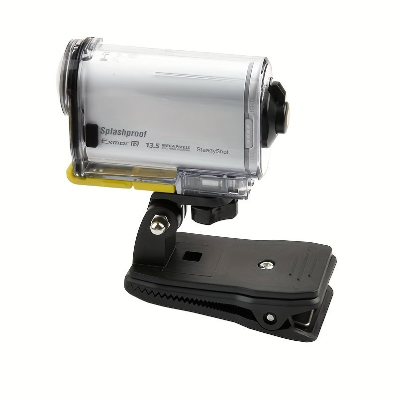 อะแดปเตอร์ Gopro สําหรับ Sony Action Cam 2 ชิ้น - เหมาะสําหรับความสามารถในการยึดสกรูขนาด 1/4 "สําหรับ Hdr As20, As30V, As15V, As200V, As300 - วัสดุ Abs ทนทาน