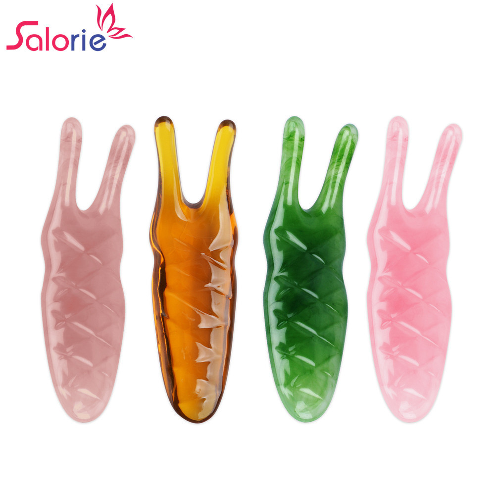 Salorie เครื่องนวดจมูกเรซินมีดโกนจมูก Gua Sha Board Face เครื่องมือเสริมความงามกําจัดริ้วรอยยกกระชับผิวสําหรับจมูกคอตา