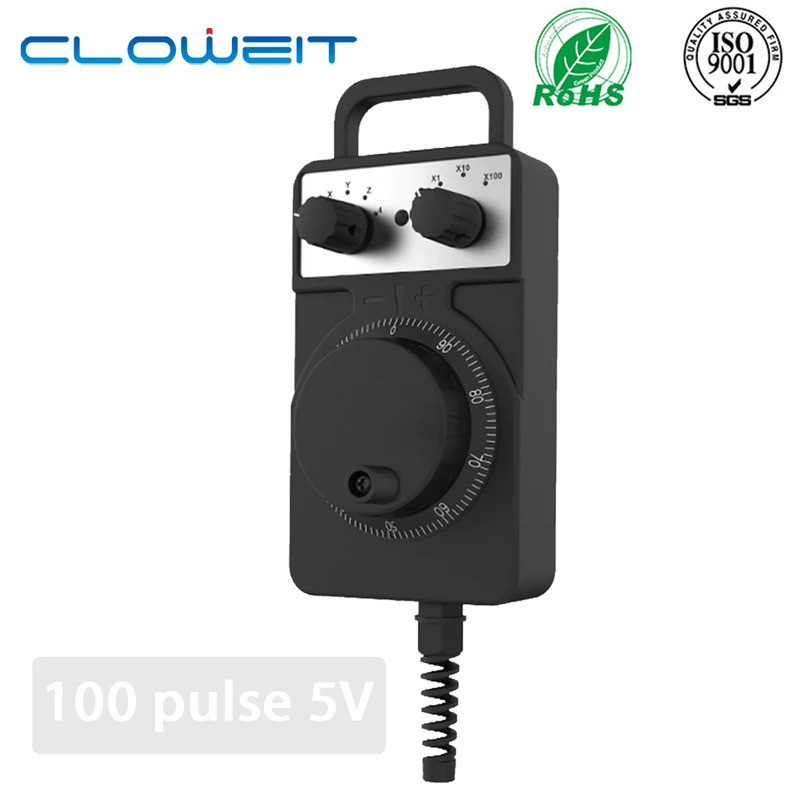 Cnc Electronic Handwheel,DC2 Series Fagor GSK SIEMENS FANUC 5V Manual Pulse Generator กล่องมือถือศูน