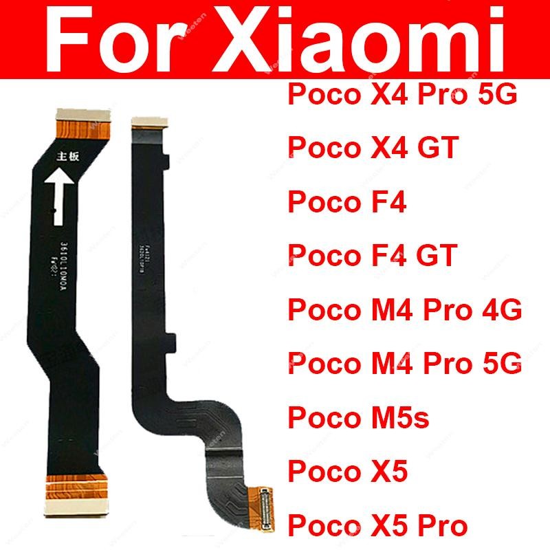 สําหรับ Xiaomi Poco X4 Pro 5G Poco X4 F4 GT M4 Pro 4G 5G M5s X5 Pro เมนบอร์ดจอแสดงผล LCD เชื่อมต่อ F