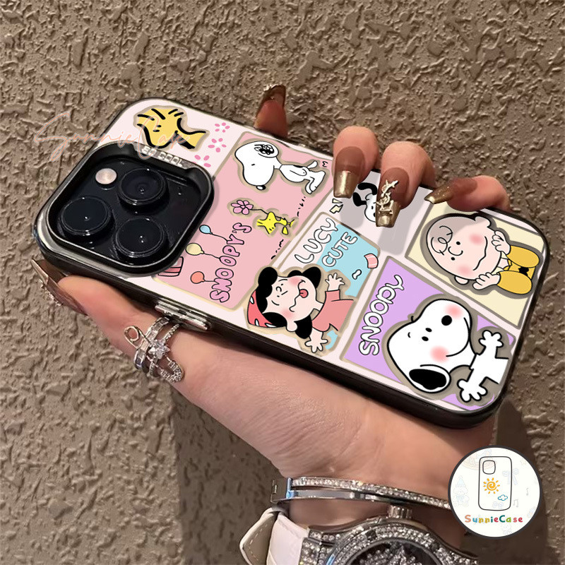Snoopy น่ารักจัง แฟชั่นดูเดิล เคสRedmi 12 10C 9T A2 9A 9 10A 12C 10 9C A1 Note 9 11 8 10 13 12 10s 11s Pro Max Mi 11