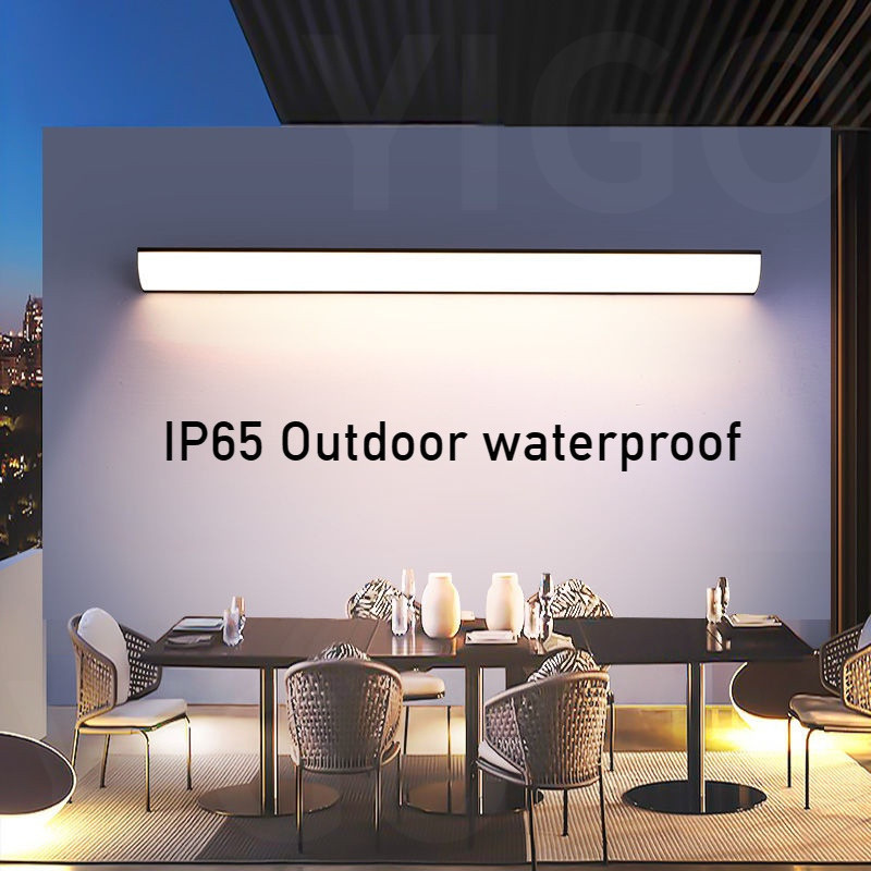 IP65 LED โคมไฟติดผนังกันน้ำกลางแจ้ง/โคมไฟผนัง ระเบียง LED โคมไฟติดผนังกลางแจ้ง/วิลล่าสวนกันน้ำ ไฟติดผนัง