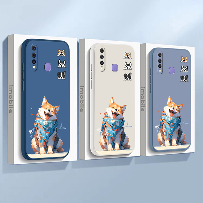 เคส Vivo Y19 Y17 Y15 Y12 Y11 2019 อ่อนนุ่ม แฟชั่นสุนัขน่ารักที่มีดีไซน์มีสไตล์และสวยงามเคสโทรศัพท์กันกระแทกสีสันสดใส