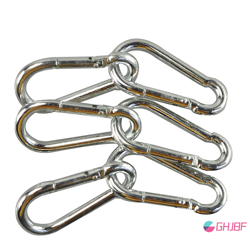 Ghjbf] 1pcs ฤดูใบไม้ผลิ SNEEK Hook สแตนเลส Carabiner คลิปเหล็กพวงกุญแจ Heavy Duty Quick Link สําหรับ Camping Hiking Travel ศน n neck คอเต่า