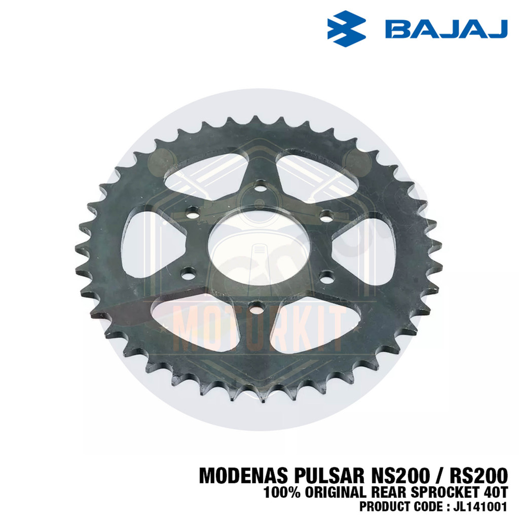 MODENAS PULSAR NS200 RS200 ข้อเหวี่ยงหลัง 40T SELAKANG JL141001