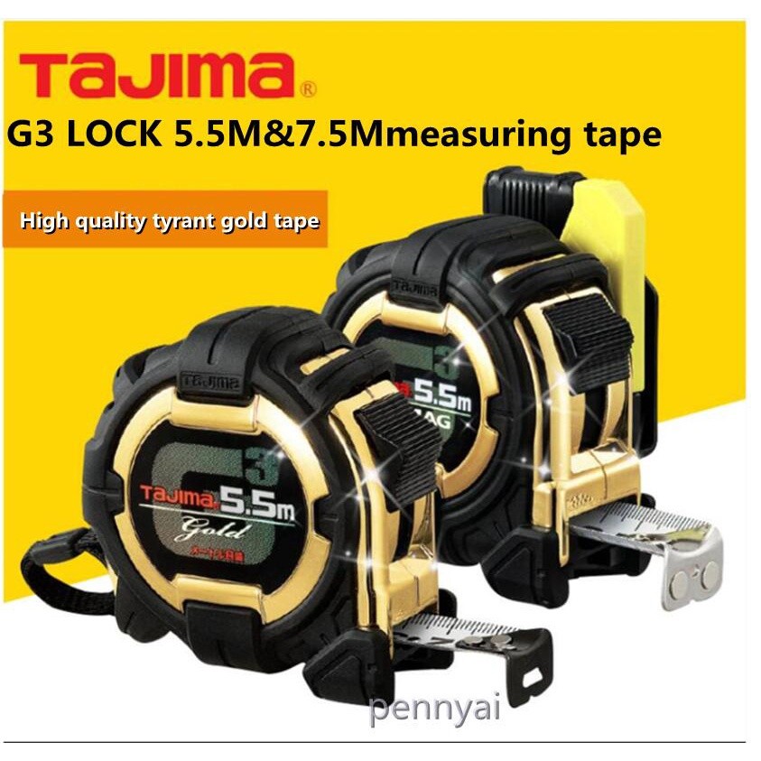 ญี่ปุ่น TAJIMA เทปวัดความแม่นยําสูง 5.5M/7.5M