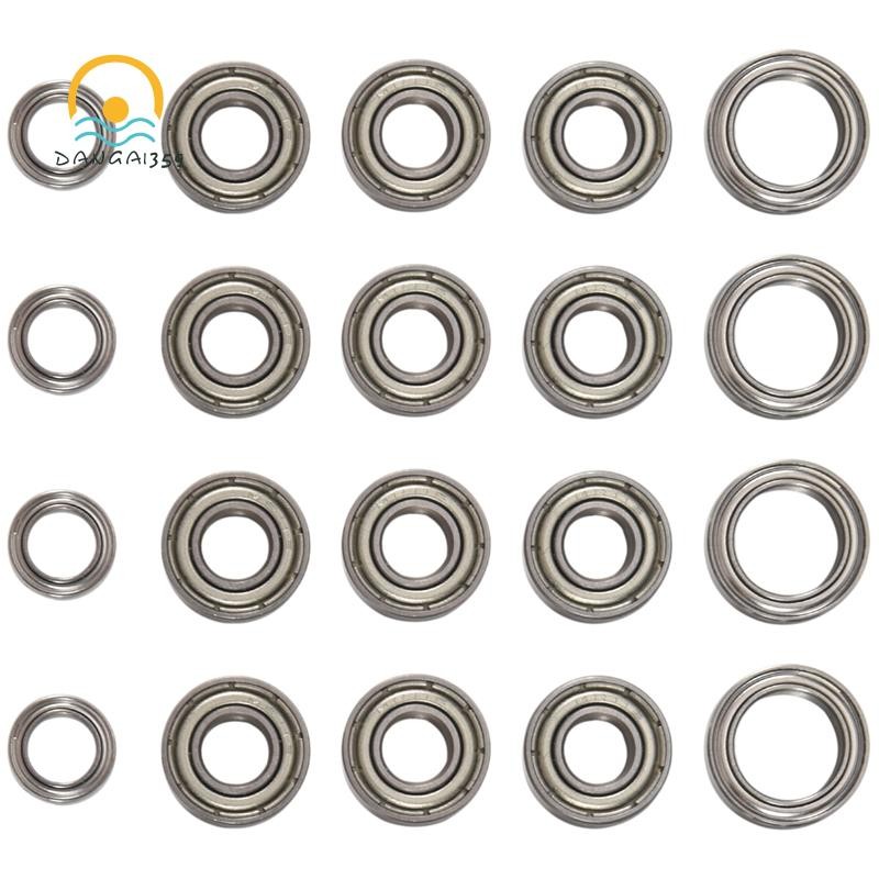 Dangai35920Pcs Ball Bearing Kit สําหรับ Tamiya TT01 TT-01 TT01D TT01E TT01R DF02 1/10 RC รถอะไหล่อัพ