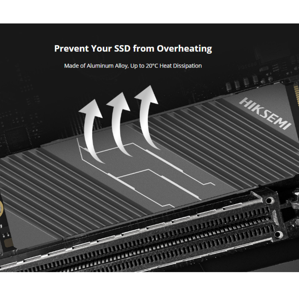 🛵มีส่งด่วน💨 HIKSEMI M.2 SSD COOLER HEATSINK MH1 MH2 ฮีทซิงค์ แผ่นระบายความร้อน ประกัน 3 ปี