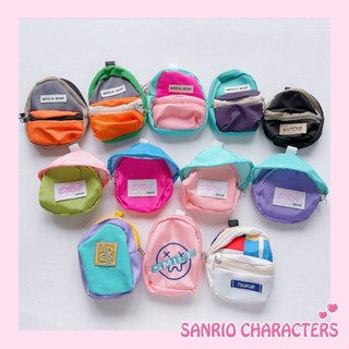 มินิ มาการอง กระเป๋าสตางค์ซิปกระเป๋าใส่เหรียญกระเป๋าหูฟังกระ…