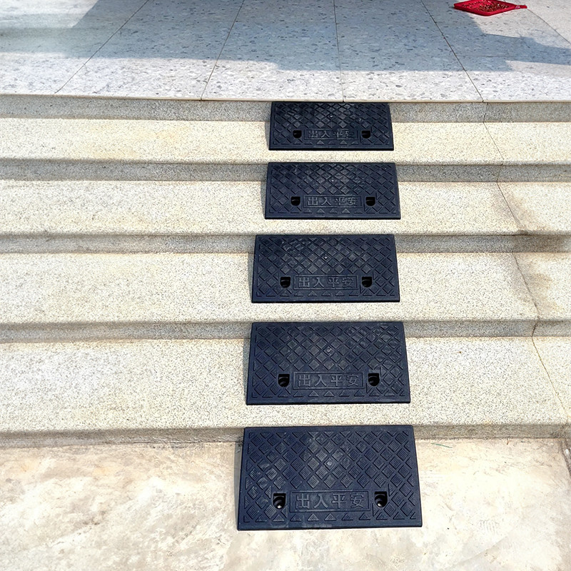 ทางลาด  ทางลาดพลาสติก ทางขึ้นฟุตบาท ทางลาดรถยนต์ ทางลาดรถเข็น แถมพุ๊กยึด - รูปที่ 6