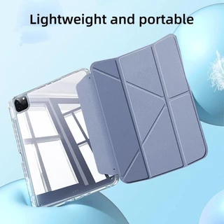 Y-shaped เคสใสสําหรับไอแพด Air5 Air4 Air6 Gen9 Gen8Gen7 gen10 Gen6/5 Pro11 Pro12.9 Pro13 เคสสำหรับไอแพด Crystal เคสไอแพด
