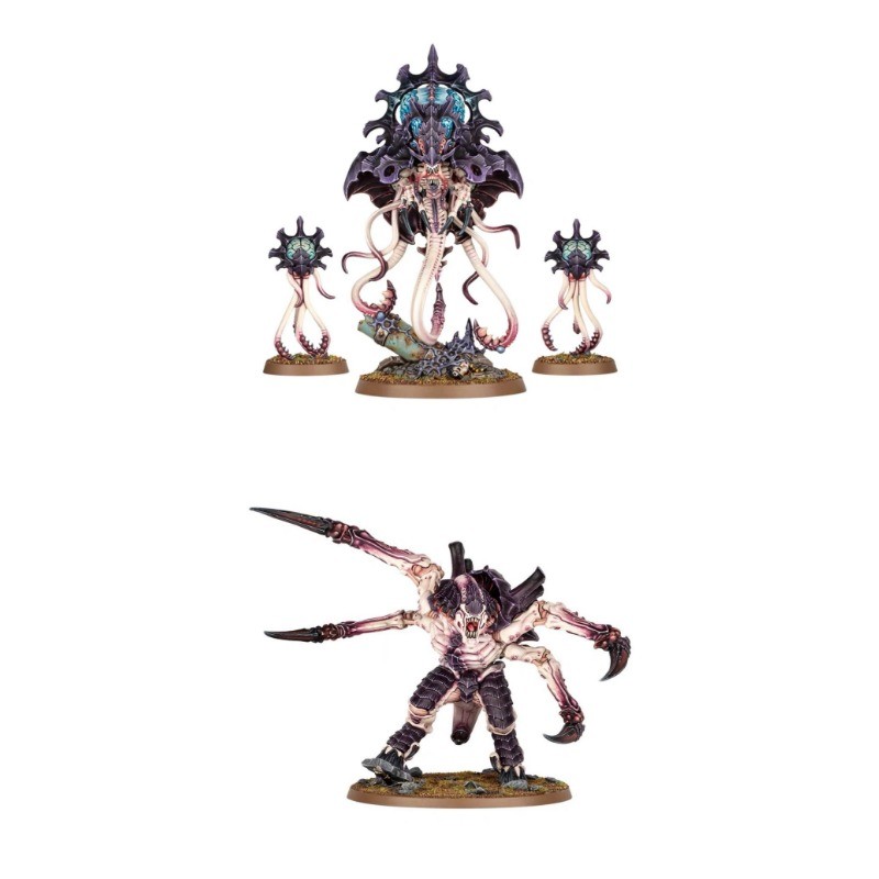 Tyranids eamer-Killer/Nerotyrant Unpainted Resin Model Microscopic รุ่น E616