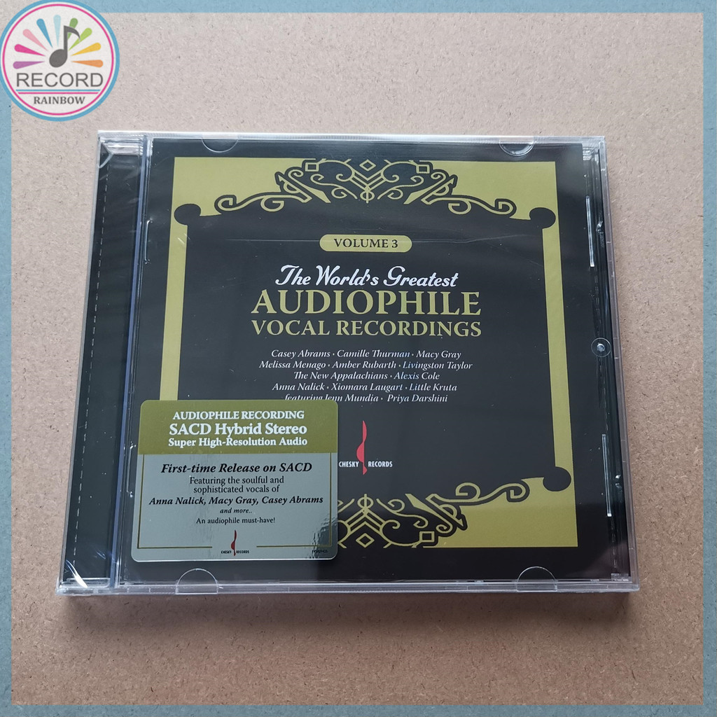 The World's Greatest Audiophile Vocal Recordings Volume 3 Original CD Album [Sealed] Brand New