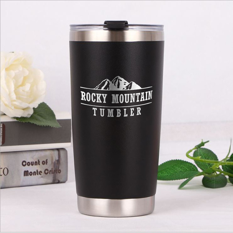 Rocky Mountain แก้วเก็บความเย็น สแตนเลส 304 ทั้งใบ (ด้านในและด้านนอก) เก็บน้ำ