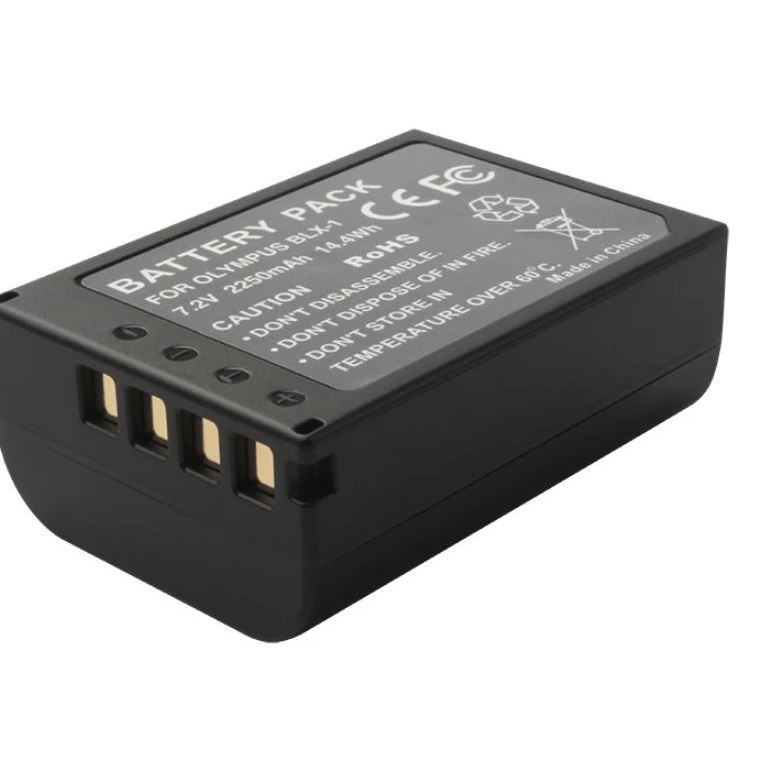 BAT FOR OLYMPUS BLX-1 Lithium-Ion Rechargeable Battery 7.2V/2250mAh สำหรับ OM-1 /OM1 /OM Olympus