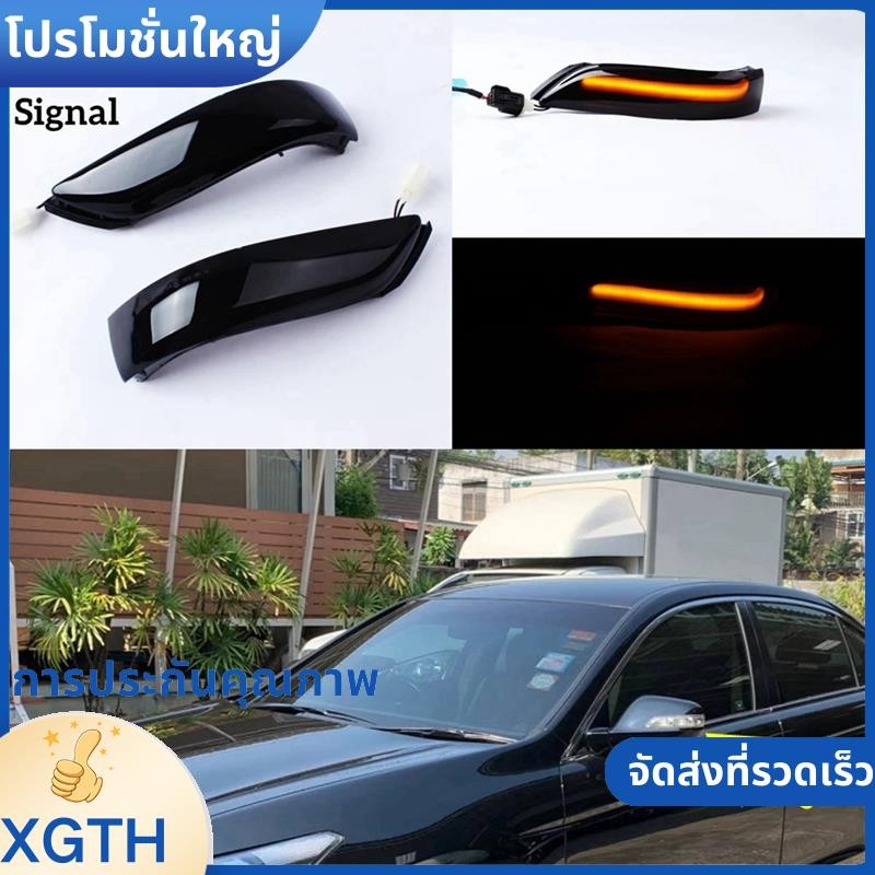 รถรมควันสีดําแบบไดนามิกไฟเลี้ยว LED ด้านข้างกระจกตัวบ่งชี้ไฟกระพริบสําหรับ Honda Accord 08-13 Acura RL 06-09 .xgaminfhcuifuehth